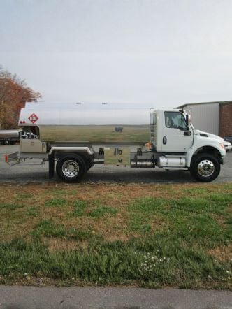 Westmor’s Transtech Half Canopy Model Refined Fuel Delivery Truck.