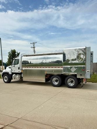 Westmor Lubemaster model refined fuel truck.