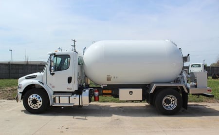 3,499 Freightliner Driver Side View