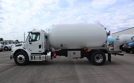 3,200 Freightliner Driver Side View