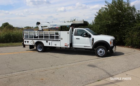 Propane Crane Truck