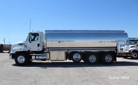 4,500 Freightliner Driver View