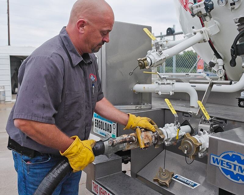 Ergoload deck on Blueline Distribution Trailer. 