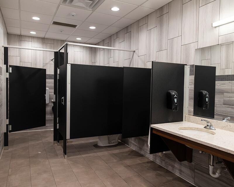 Hull Coop, Hill, IA restroom facility