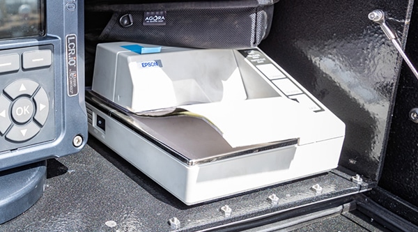 Metered Transport feature - slip printer by Westmor